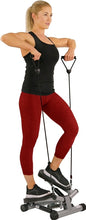 Load image into Gallery viewer, Twisting Stair Stepper Step Machine with Resistance Band