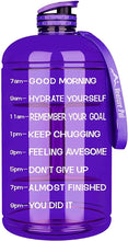 Load image into Gallery viewer, Quifit Gallon Motivational Water Jug, Various Colors