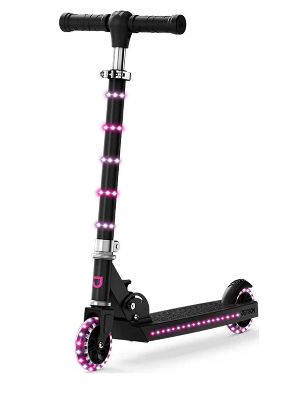 Jetson Orbit Light-up Folding Kids Kick Scooter, Ages 5+