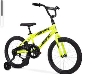 Huffy 18 inch Rock It Bike for Boys, Neon Powder Yellow
