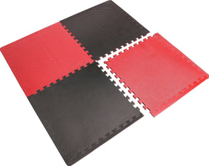 CAP High Density Reversible 4 Piece 13.7 Sq Ft Puzzle Exercise Mat (Various Colors)