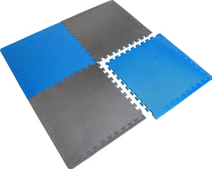 CAP High Density Reversible 4 Piece 13.7 Sq Ft Puzzle Exercise Mat (Various Colors)