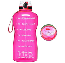 Load image into Gallery viewer, QuiFit Motivational Half Gallon Water Bottles, Various Colors
