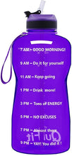 Load image into Gallery viewer, QuiFit Motivational Half Gallon Water Bottles, Various Colors

