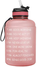 Load image into Gallery viewer, QuiFit Motivational Half Gallon Water Bottles, Various Colors
