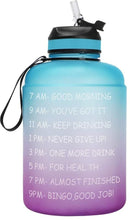 Load image into Gallery viewer, QuiFit Motivational Half Gallon Water Bottles, Various Colors

