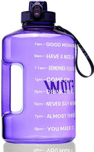 Load image into Gallery viewer, Quifit Gallon Motivational Water Jug, Various Colors
