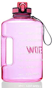 Quifit Gallon Motivational Water Jug, Various Colors