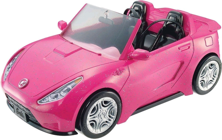 Barbie Estate Vehicle Signature Pink Convertible with Seat Belts