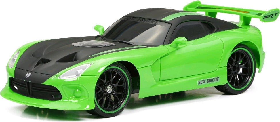 New Bright 1:16 RC Chargers Radio Controlled Sports Car