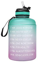 Load image into Gallery viewer, QuiFit Motivational Half Gallon Water Bottles, Various Colors
