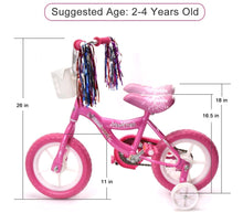 Load image into Gallery viewer, Wonderplay BMX 12 inch Girls Bike
