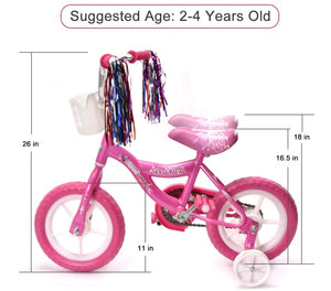 Wonderplay BMX 12 inch Girls Bike