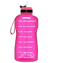 Load image into Gallery viewer, QuiFit Motivational Half Gallon Water Bottles, Various Colors
