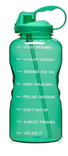 Load image into Gallery viewer, QuiFit Motivational Half Gallon Water Bottles, Various Colors
