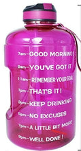 Load image into Gallery viewer, Quifit Gallon Motivational Water Jug, Various Colors
