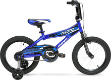 Load image into Gallery viewer, 16-Inch Hyper MX16 Boys Blue Bike with Training Wheels
