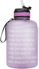 Load image into Gallery viewer, QuiFit Motivational Half Gallon Water Bottles, Various Colors
