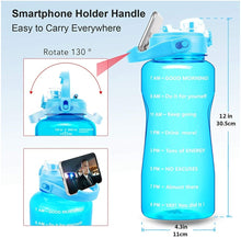 Load image into Gallery viewer, QuiFit Motivational Half Gallon Water Bottles, Various Colors
