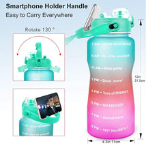 Load image into Gallery viewer, QuiFit Motivational Half Gallon Water Bottles, Various Colors
