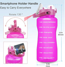 Load image into Gallery viewer, QuiFit Motivational Half Gallon Water Bottles, Various Colors
