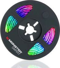 Load image into Gallery viewer, Monster Smart App &amp; Voice Controlled Multi-Color Strip Lights 6.5ft/2m
