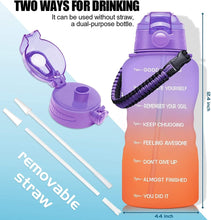 Load image into Gallery viewer, QuiFit Motivational Half Gallon Water Bottles, Various Colors

