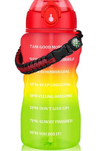 Load image into Gallery viewer, QuiFit Motivational Half Gallon Water Bottles, Various Colors
