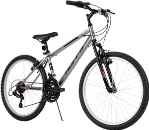 Huffy 24 inch Rock Creek Silver Mountain Bike