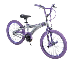 Girl's 20 inch Huffy Metaloid Radium BMX Bike, Purple
