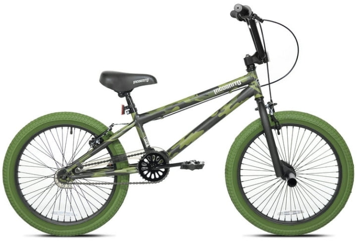 Kent 20 inch Incognito Boy's BMX Bike, Greem Camouflage
