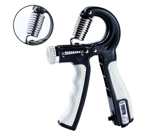 Grip Strength Trainer, Adjustable Hand Grip Strengthener, Forearm Exerciser, Finger Strengthener Trainer (11 to 88 LB), Wrist Forearm Grip Workout | Home Gym Exercise Equipment, Workout Gear For Home