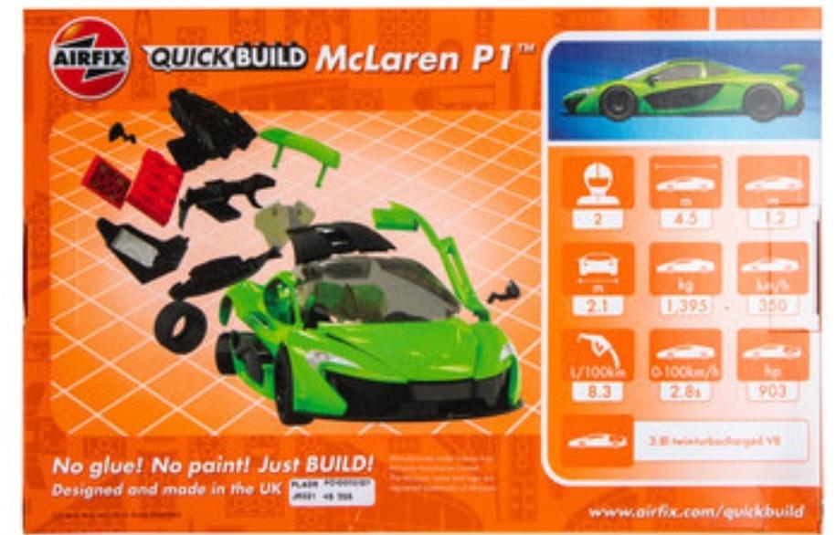 Mc Laurn P1 Quick Build Car Kit Xtreme Sports and Electronics, LLC.